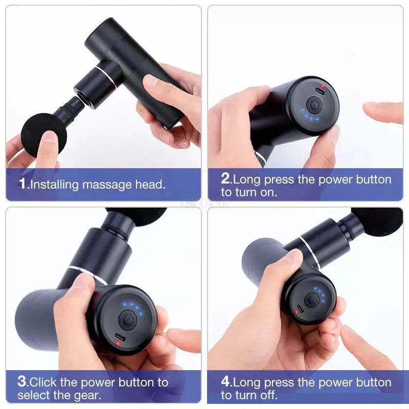 Portable massage Gun