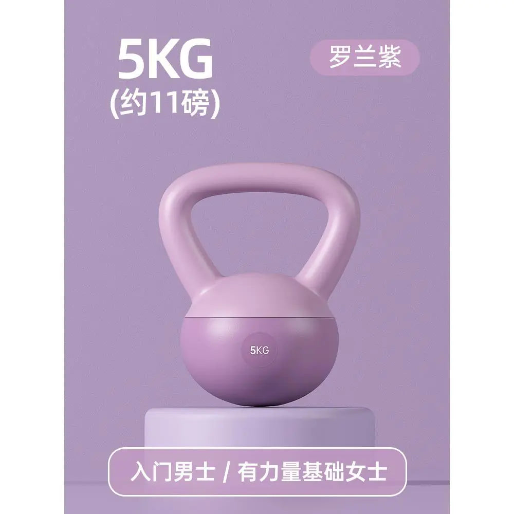 Soft Grip Kettlebell and Dumbbell Home Set