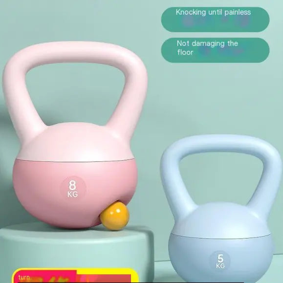 Soft Grip Kettlebell and Dumbbell Home Set