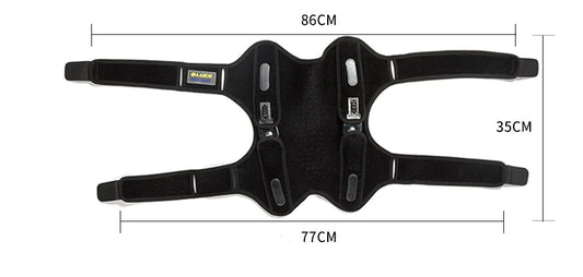 Knee Support Brace with Patella Protection Device
